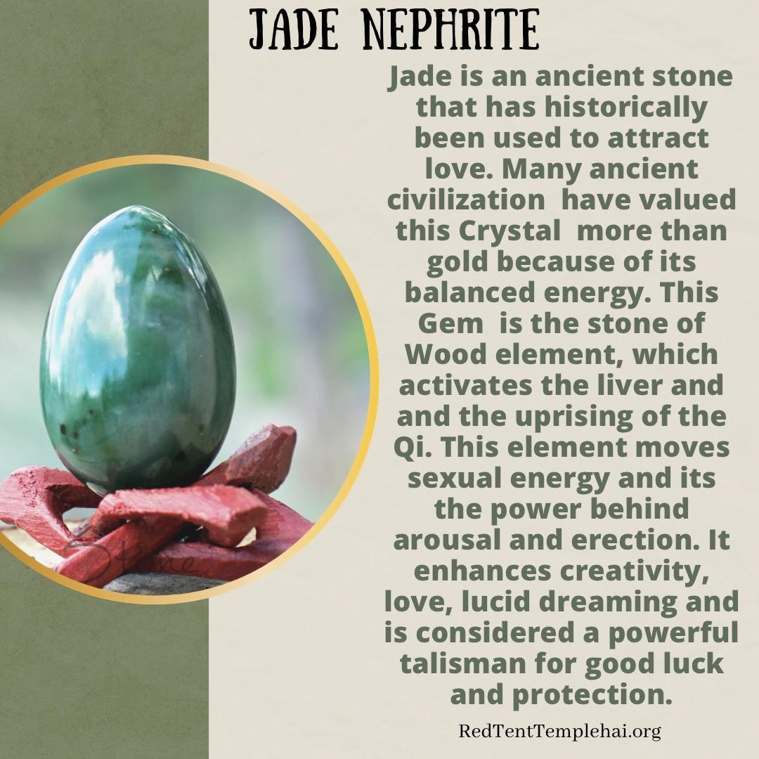 Crystal Yoni Egg/ JADE