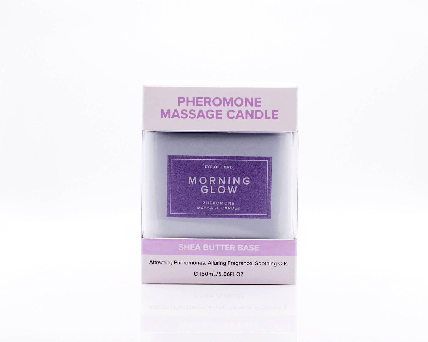 Morning Glow Massage Candle + Free Pheromone Parfum Sample