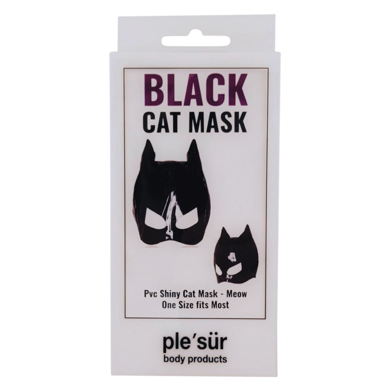 Mask - Shiny Black Cat Mask