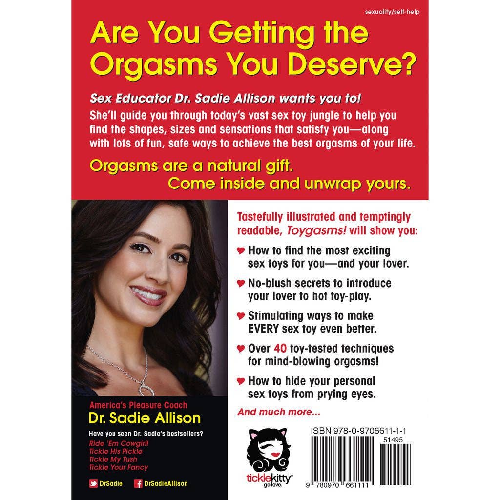 Toygasms! The Insider's Guide To Sex Toys And Techniques: Paperback