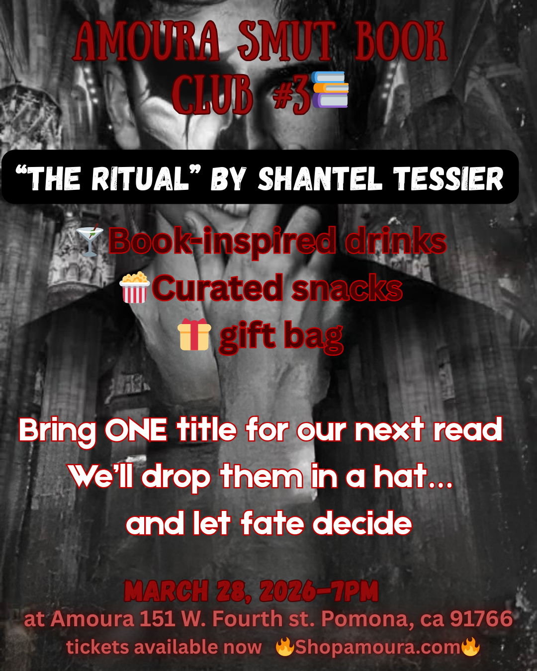 Amoura Smut Book Club presents: “The Ritual” by Shantel Tessier
