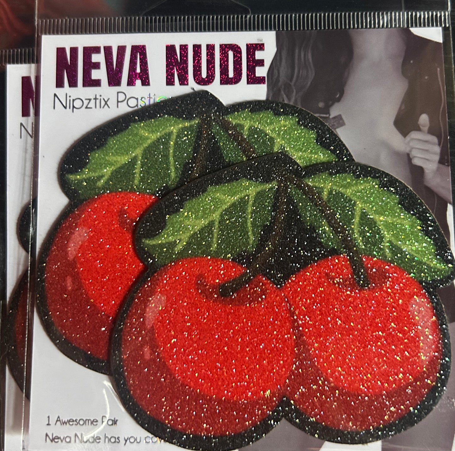 Neva Nude Nipztix Pasties - Cherry