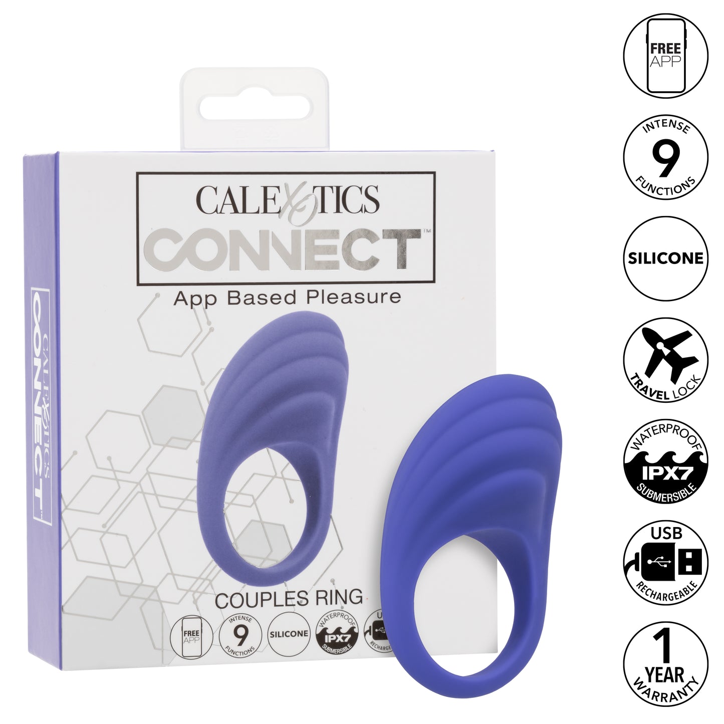 CalExotics Connect® Couples Ring