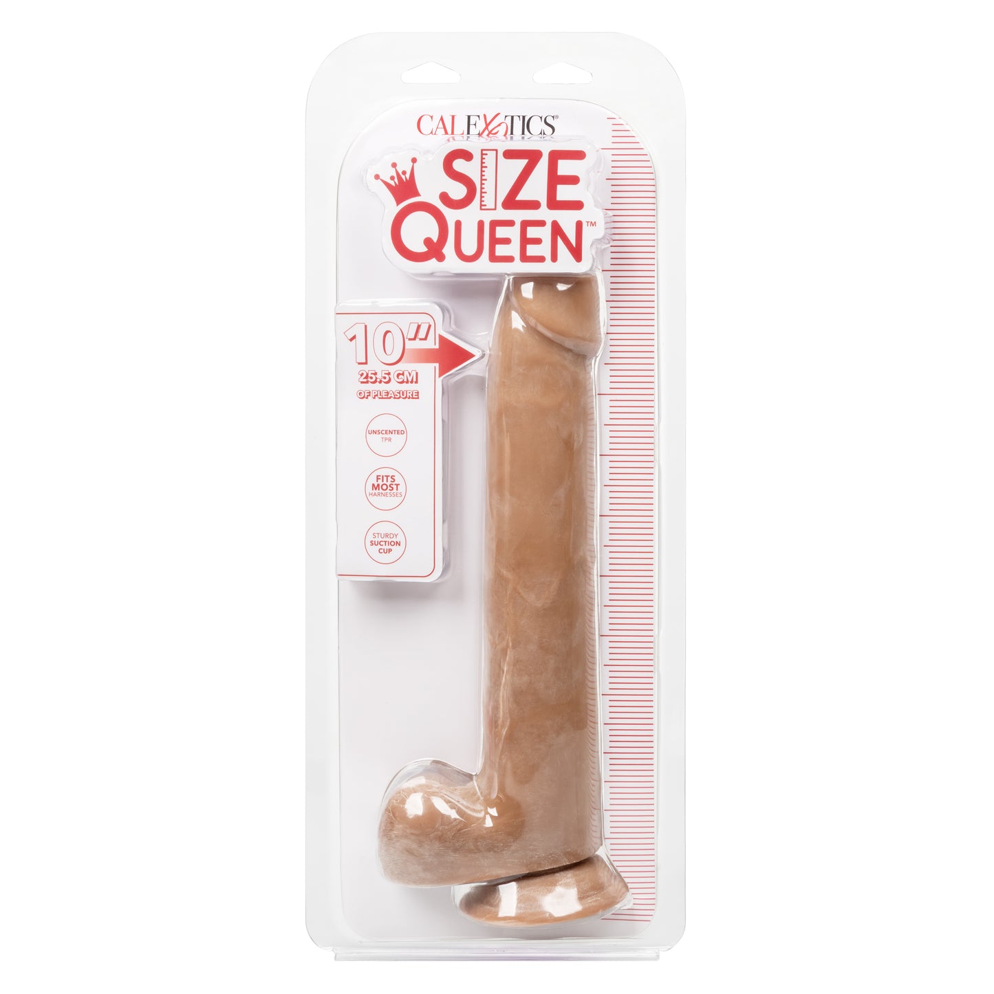 Size Queen® 10"/25.5 cm - Brown