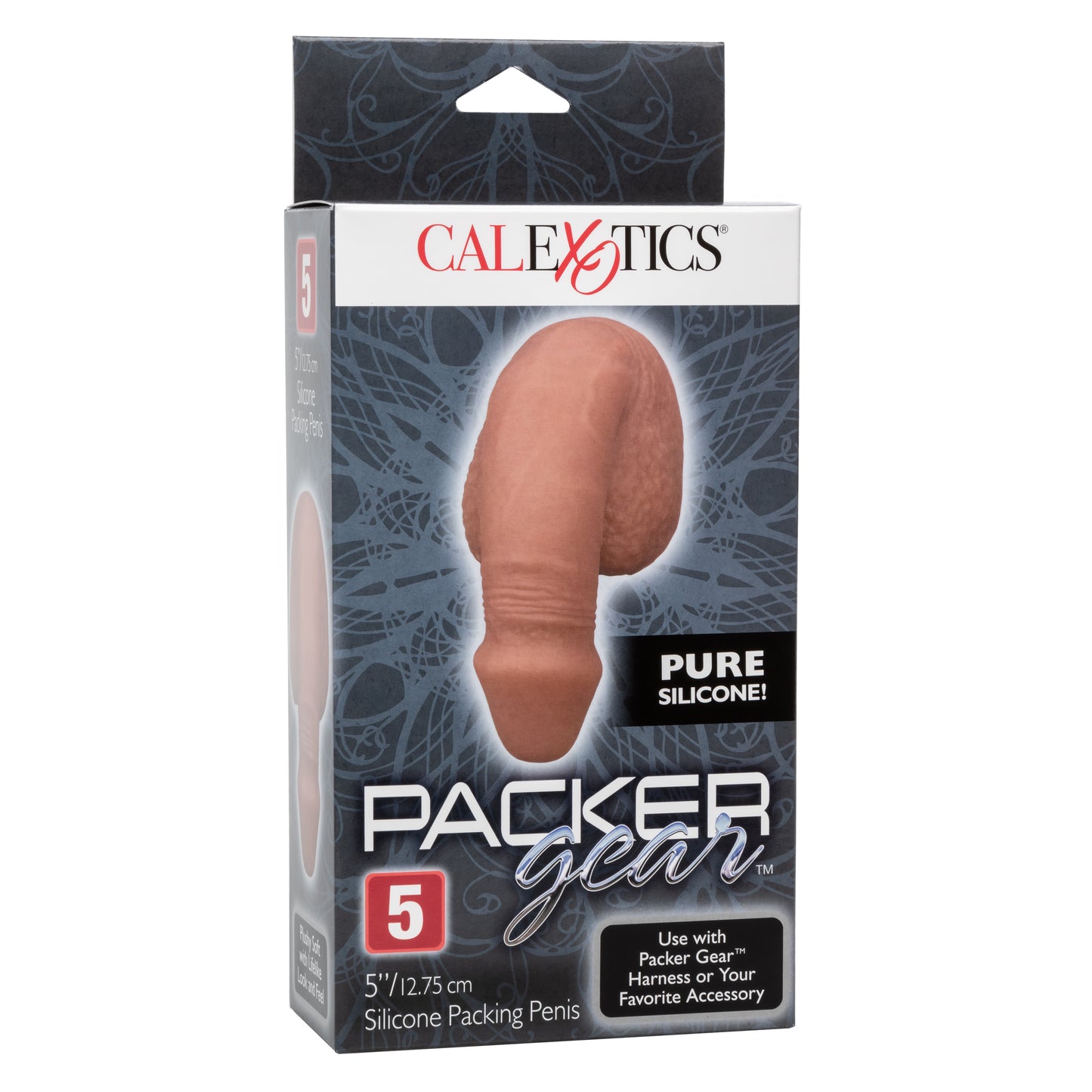 Packer Gear® 5"/12.75 cm Silicone Packing Penis™ - Brown
