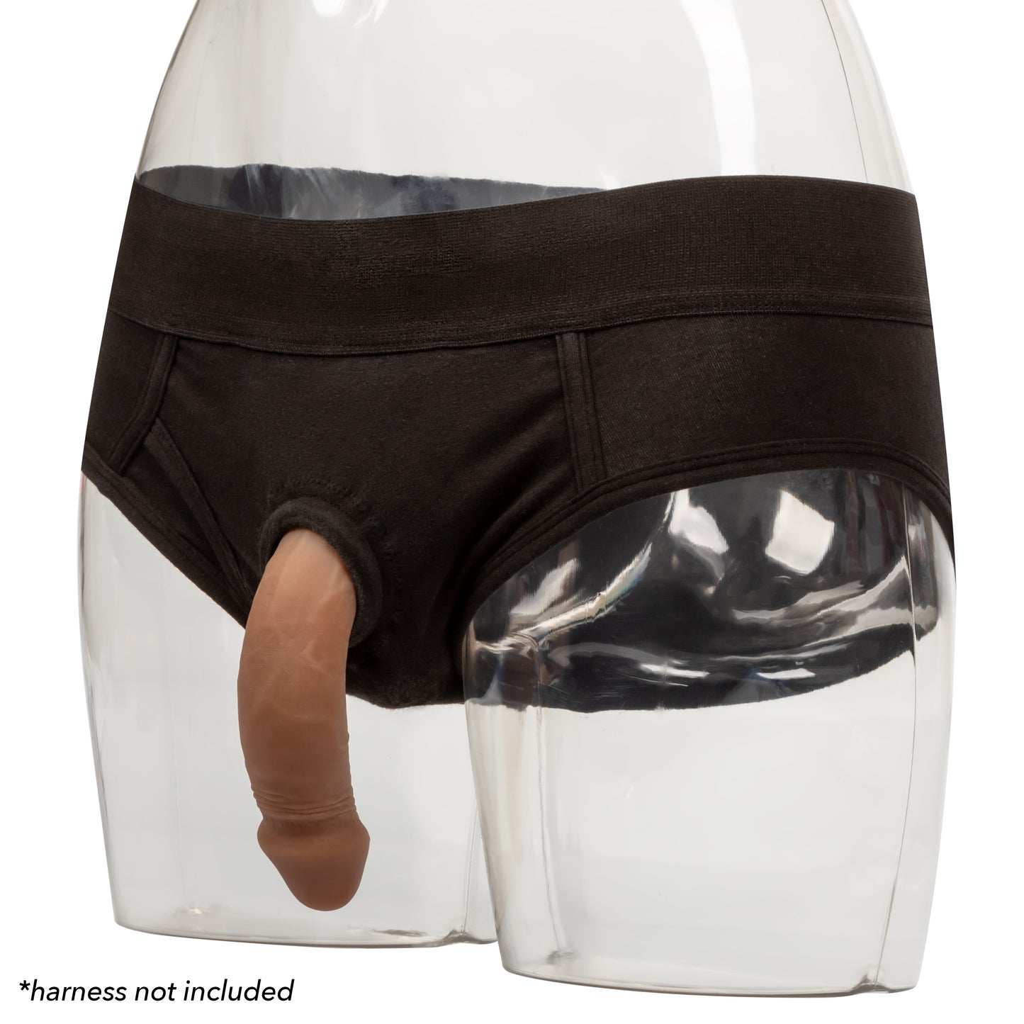 Packer Gear® 5"/12.75 cm Silicone Packing Penis™ - Brown