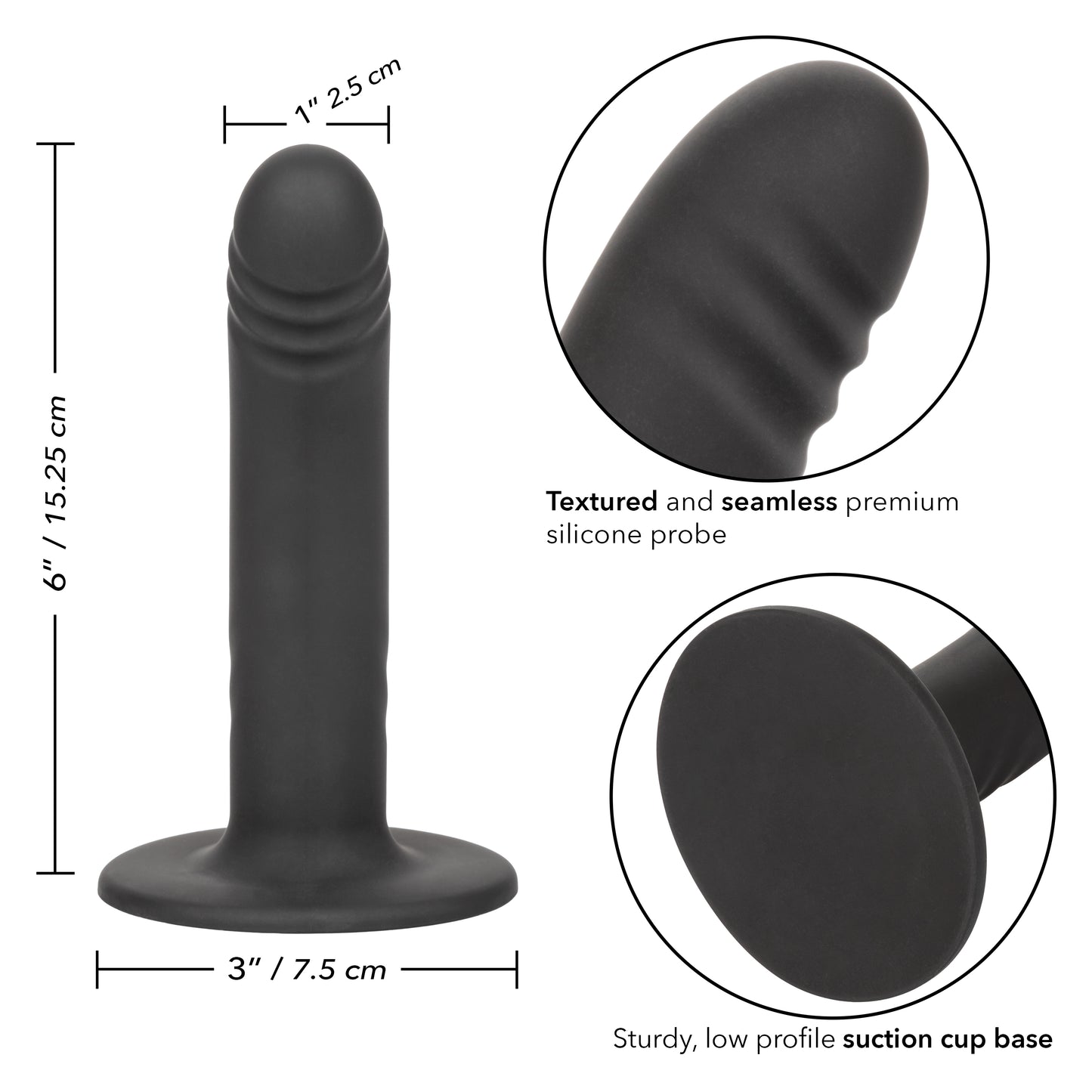 Boundless® 6”/15.25 cm Ridged