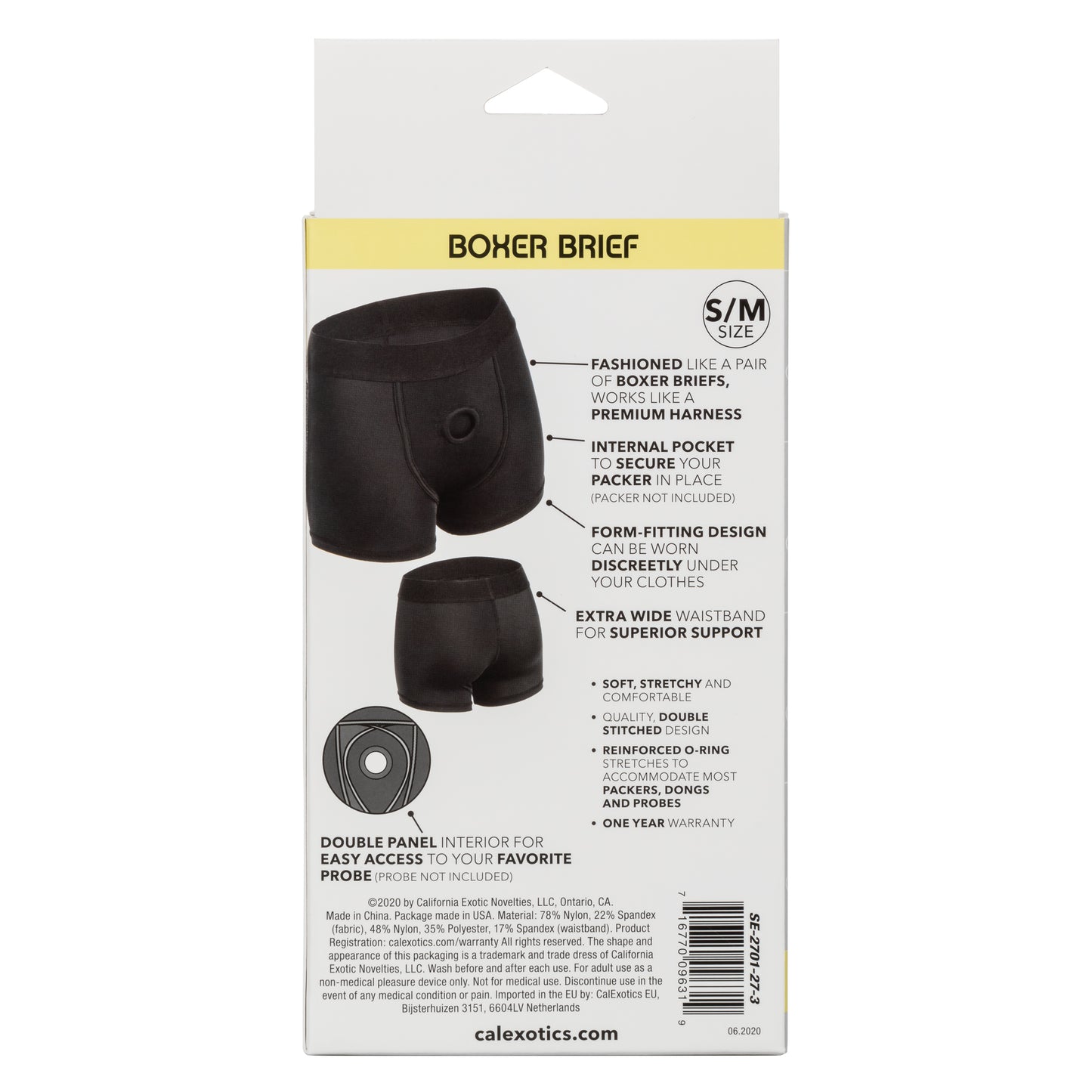 Boundless® Boxer Brief - S/M
