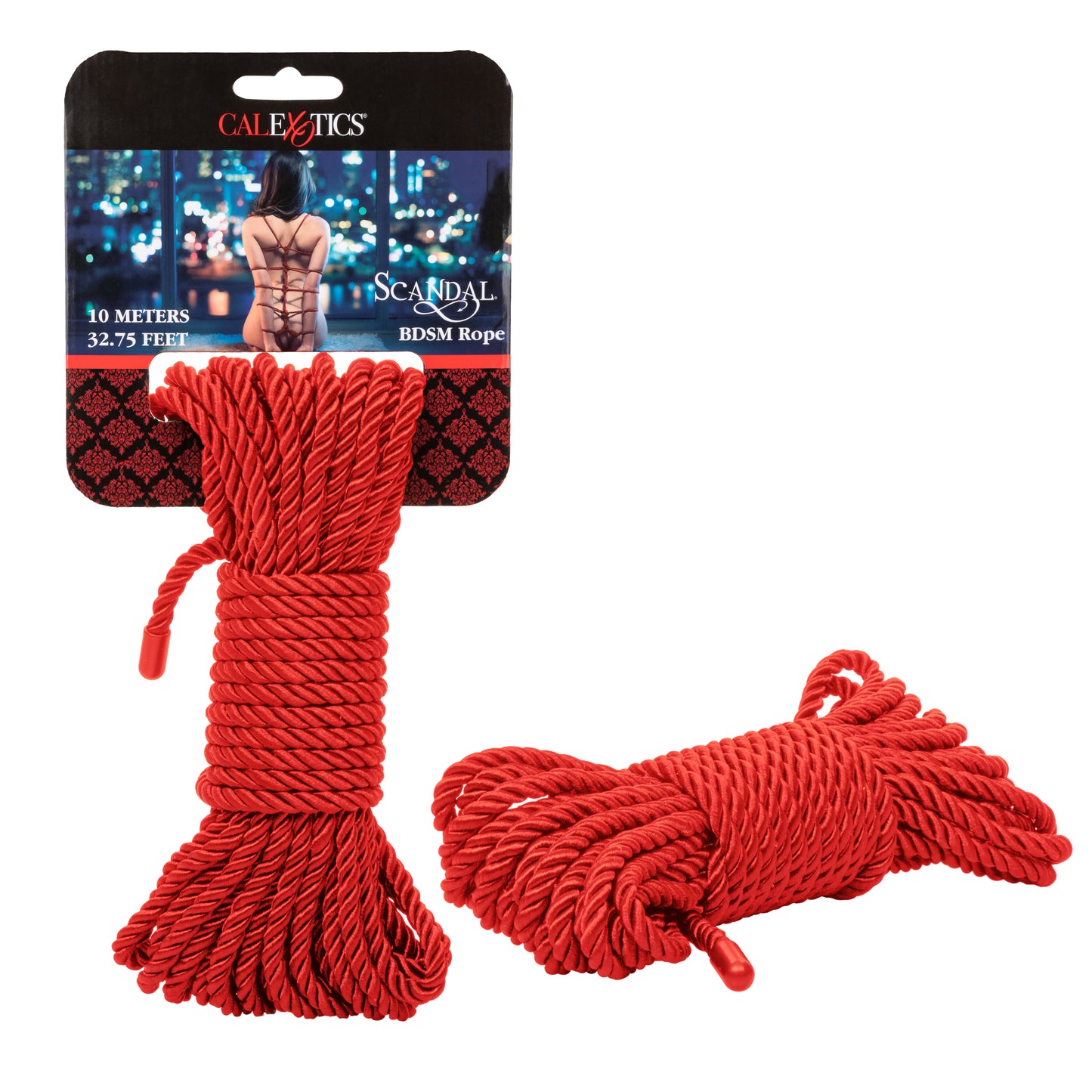 Scandal® BDSM Rope 32.75'/10 m - Red