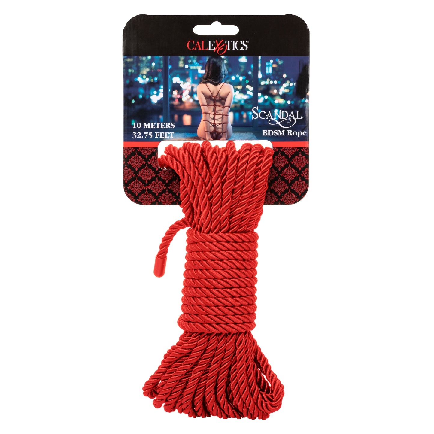 Scandal® BDSM Rope 32.75'/10 m - Red