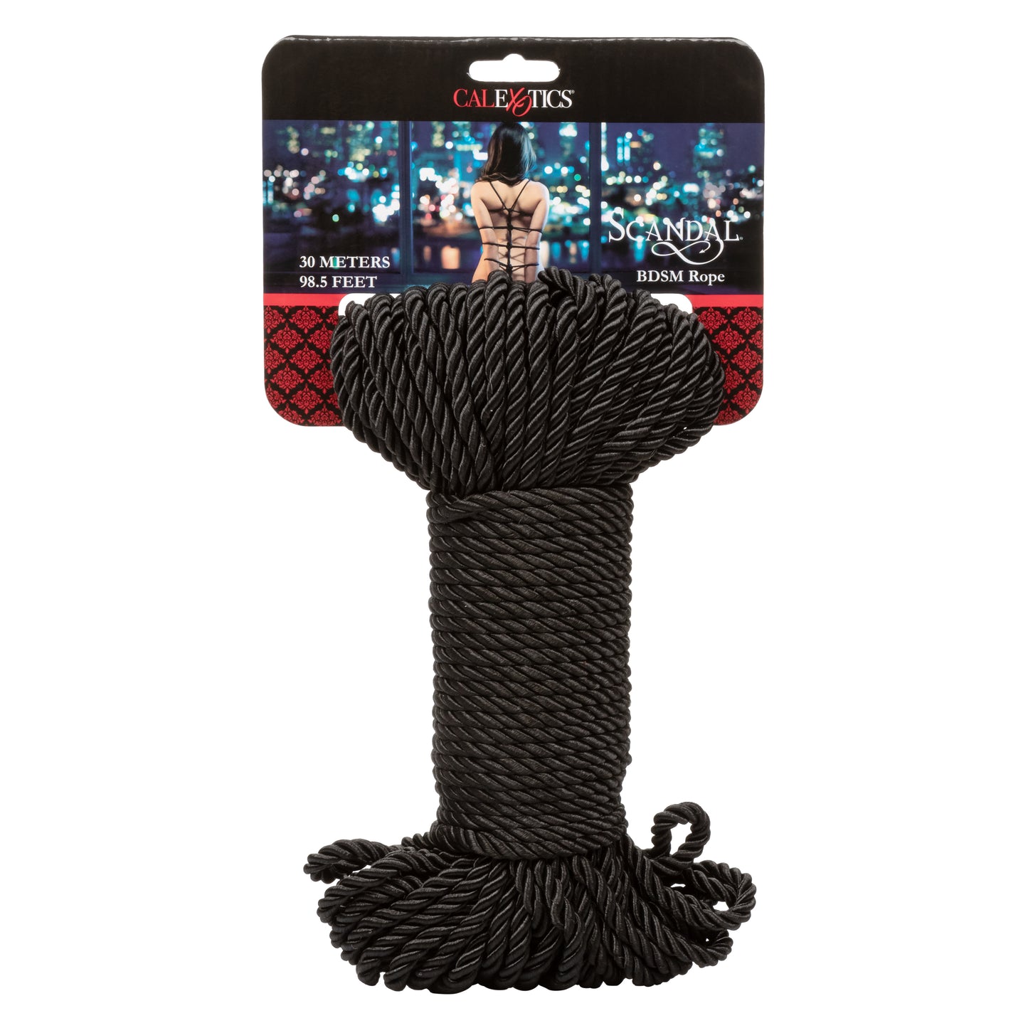 Scandal® BDSM Rope 98.5'/30 m - Black