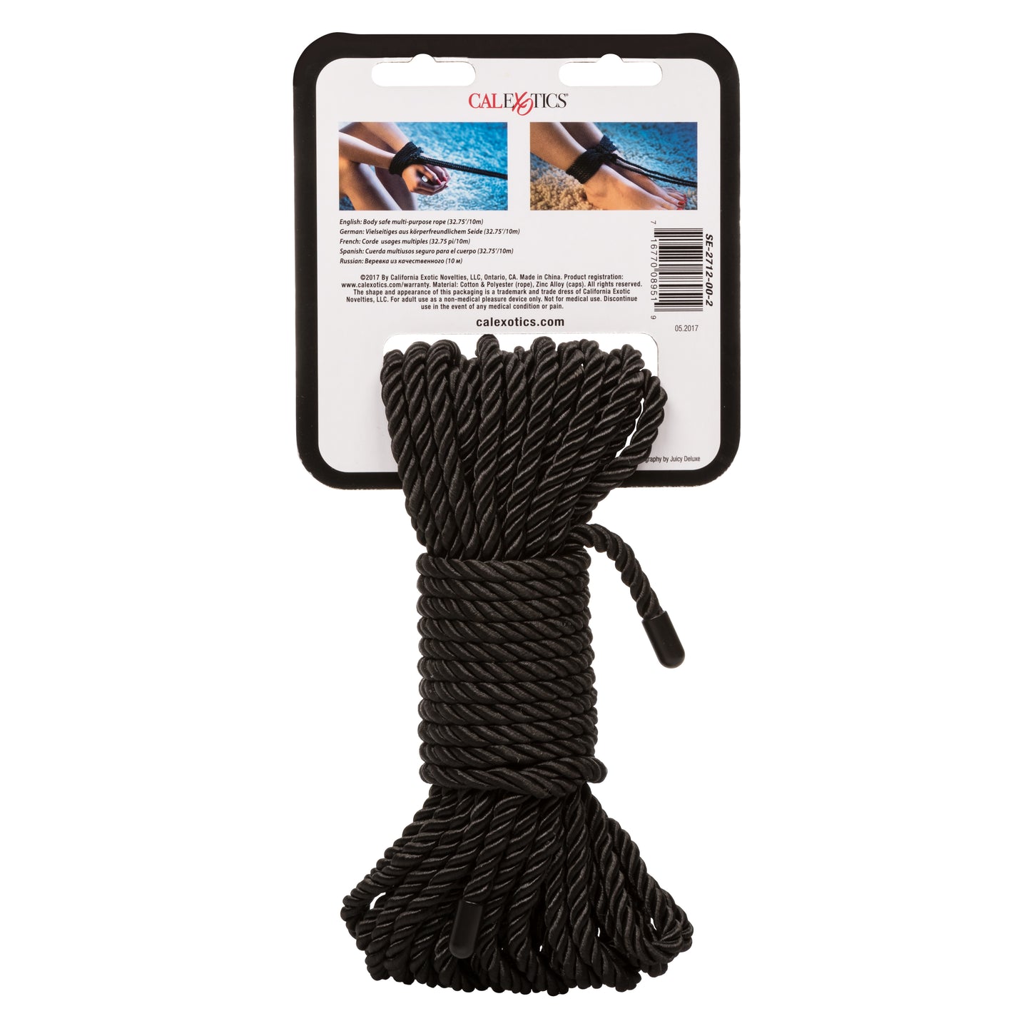 Scandal® BDSM Rope 32.75'/10 m - Black