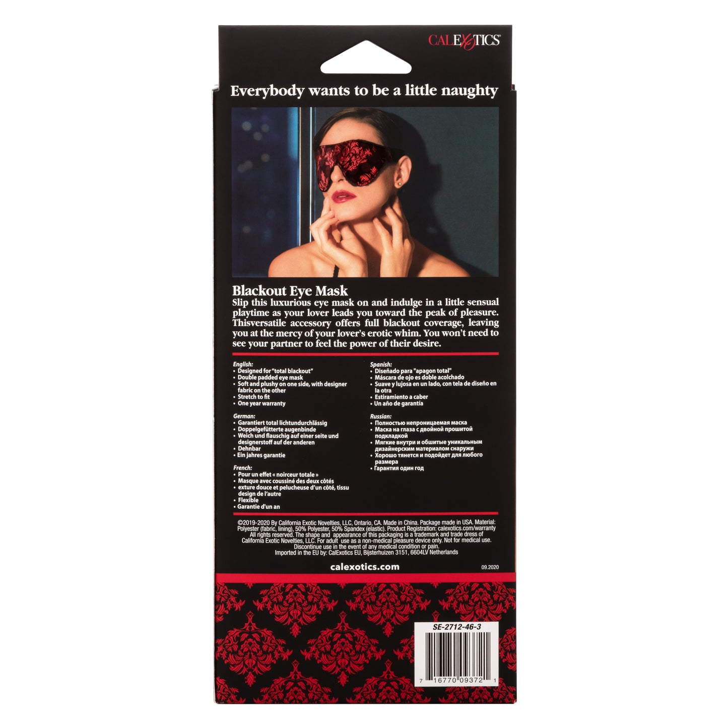Scandal® Blackout Eye Mask