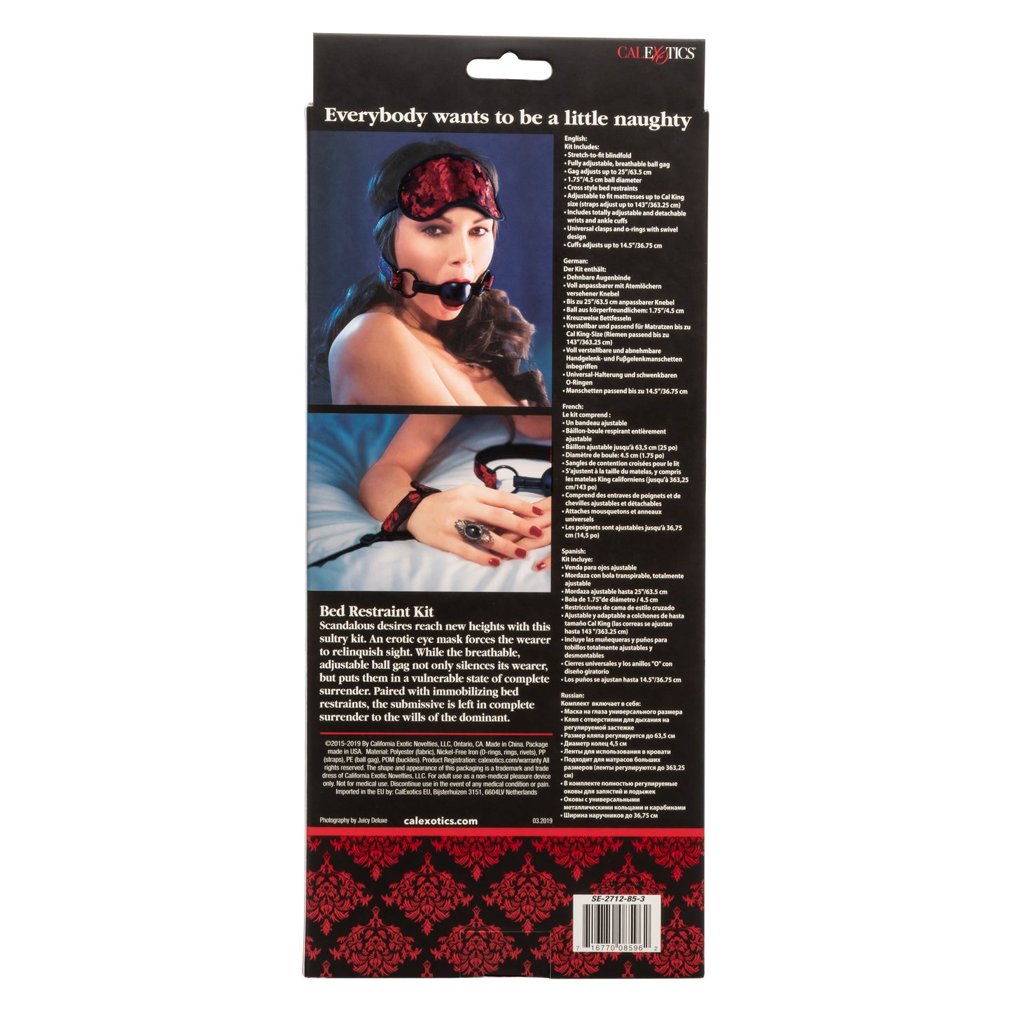 Scandal® Bed Restraint Kit
