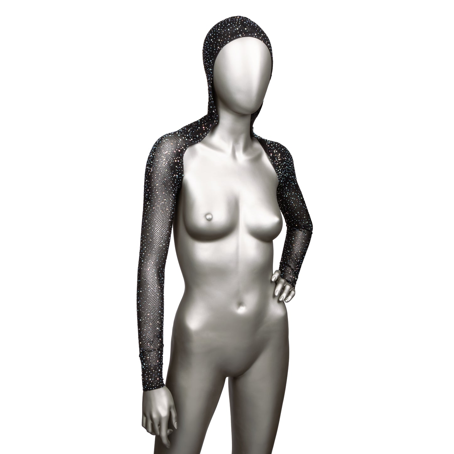 Radiance™ Plus Size Hooded Shoulder Shrug