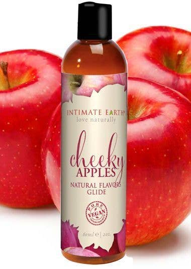 Cheeky Apples Natural Flavors Personal Lubricant Glide: 60ml