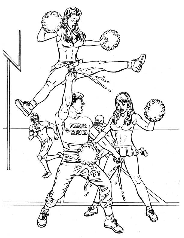 Orgasms Everywhere Coloring Book, CB-007: Purple, White