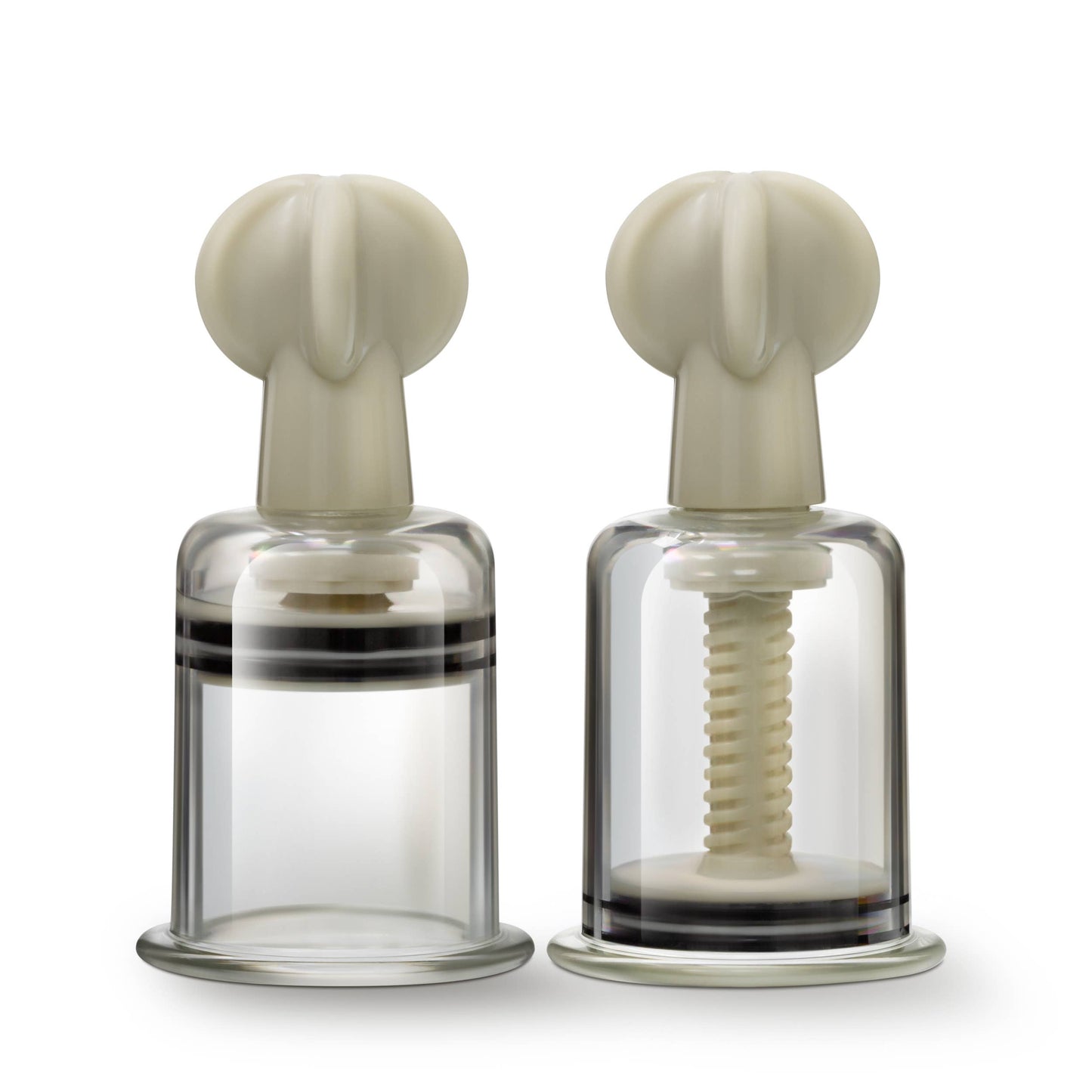 Temptasia - Clit And Nipple Large Twist Suckers - Set of 2