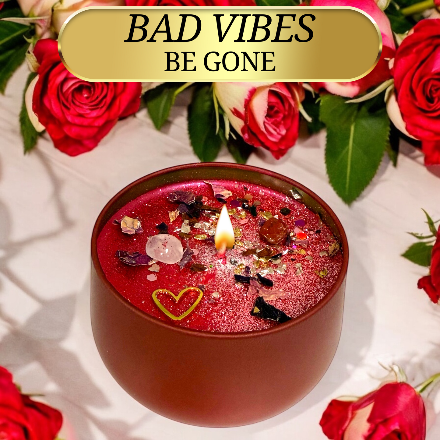 Love Spell Candle - Attracting New Love, Specific Person: Red / Small 4oz
