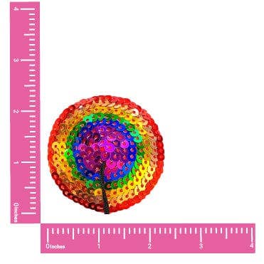 LGBTQA+XO Rainbow Tassel Reusable Silicone Nipple Cover Pasties: Rainbow / O/S
