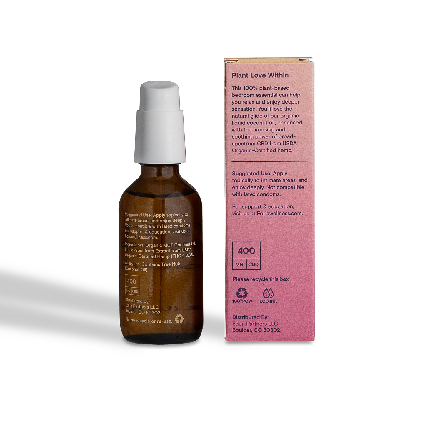 Intimacy Sex Oil with CBD 2oz