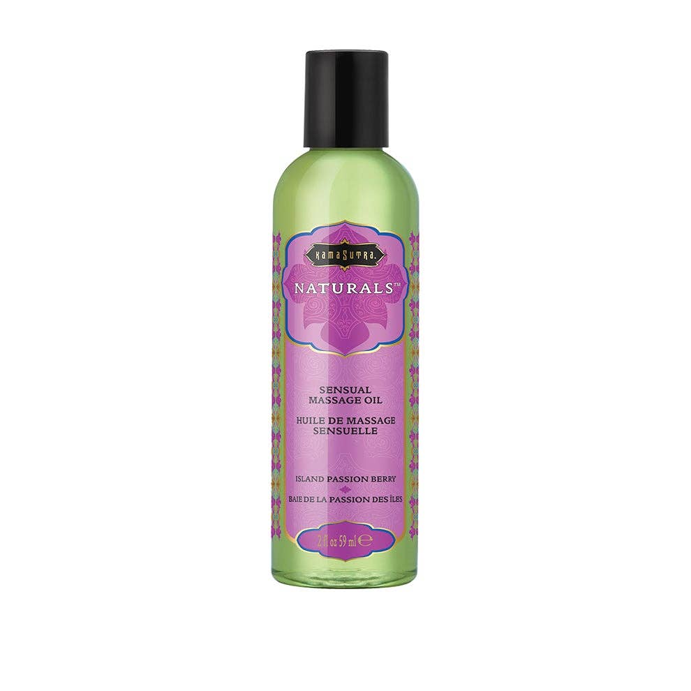Naturals Massage Oil (2 oz): Vanilla Sandalwood