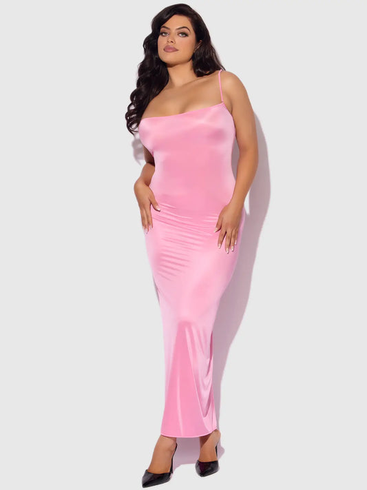 Zoe Oil Slick Maxi Gown/M