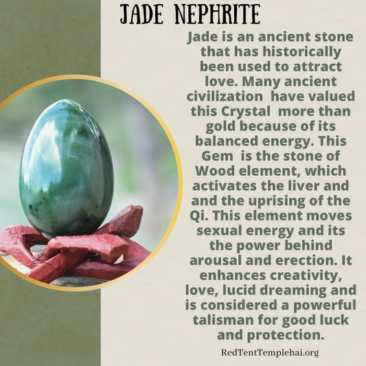 Crystal Yoni Egg/ JADE