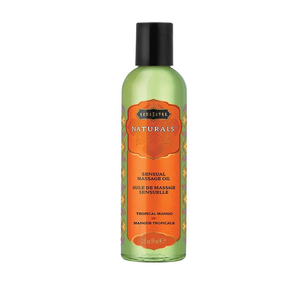 Naturals Massage Oil (2 oz): Vanilla Sandalwood