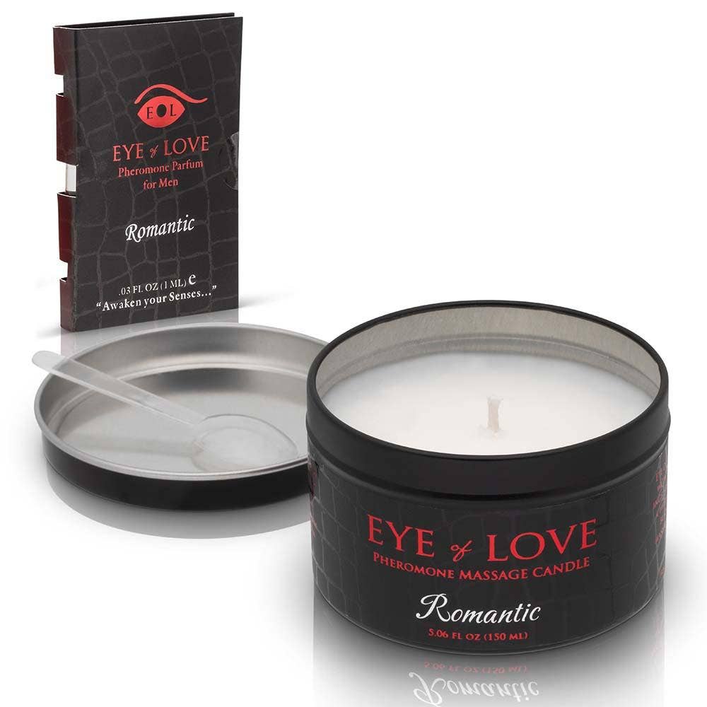 Romantic Massage Candle + Free Pheromone Parfum Sample