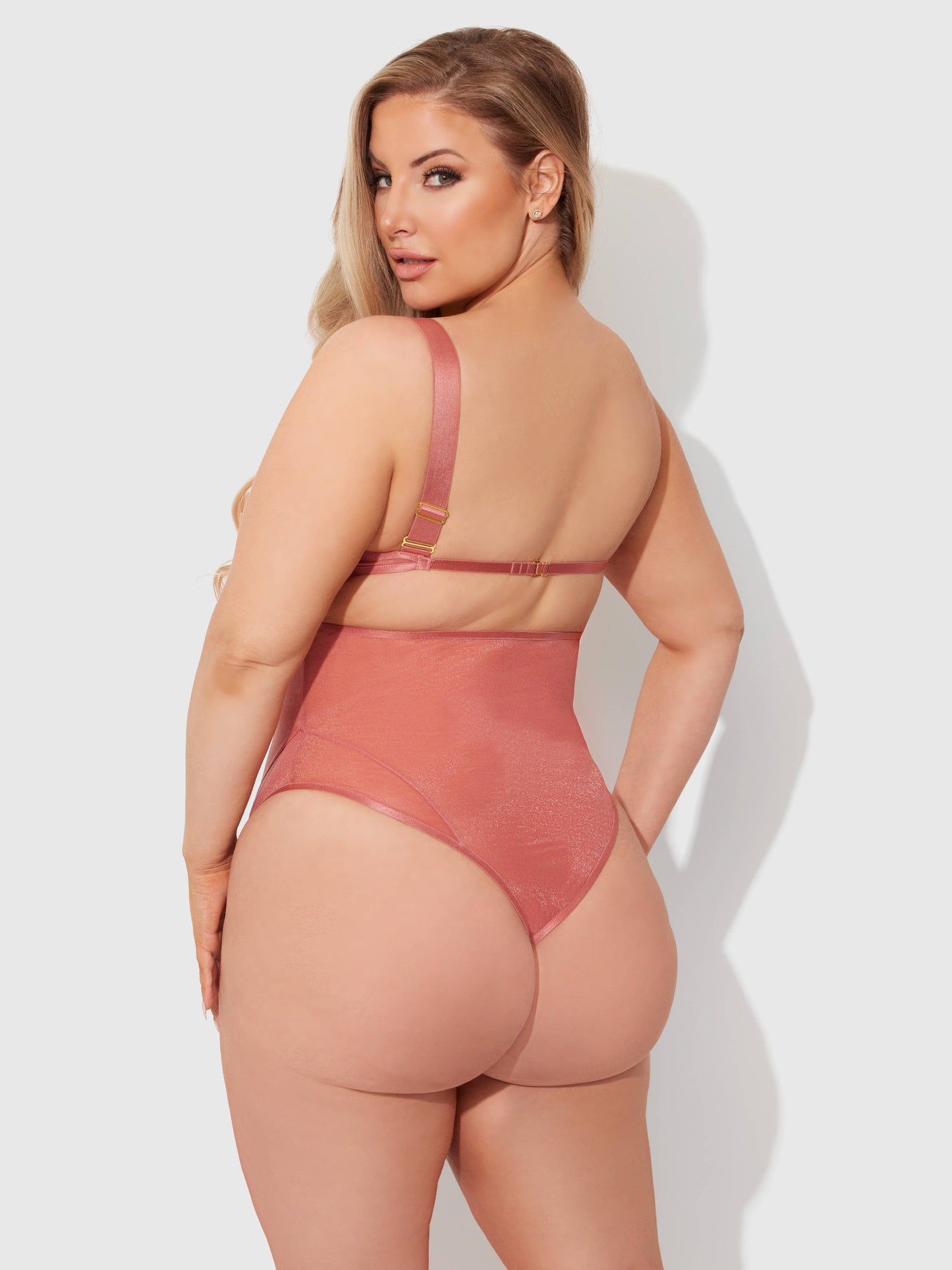 SHIMMER BABY BODYSUIT: Silver