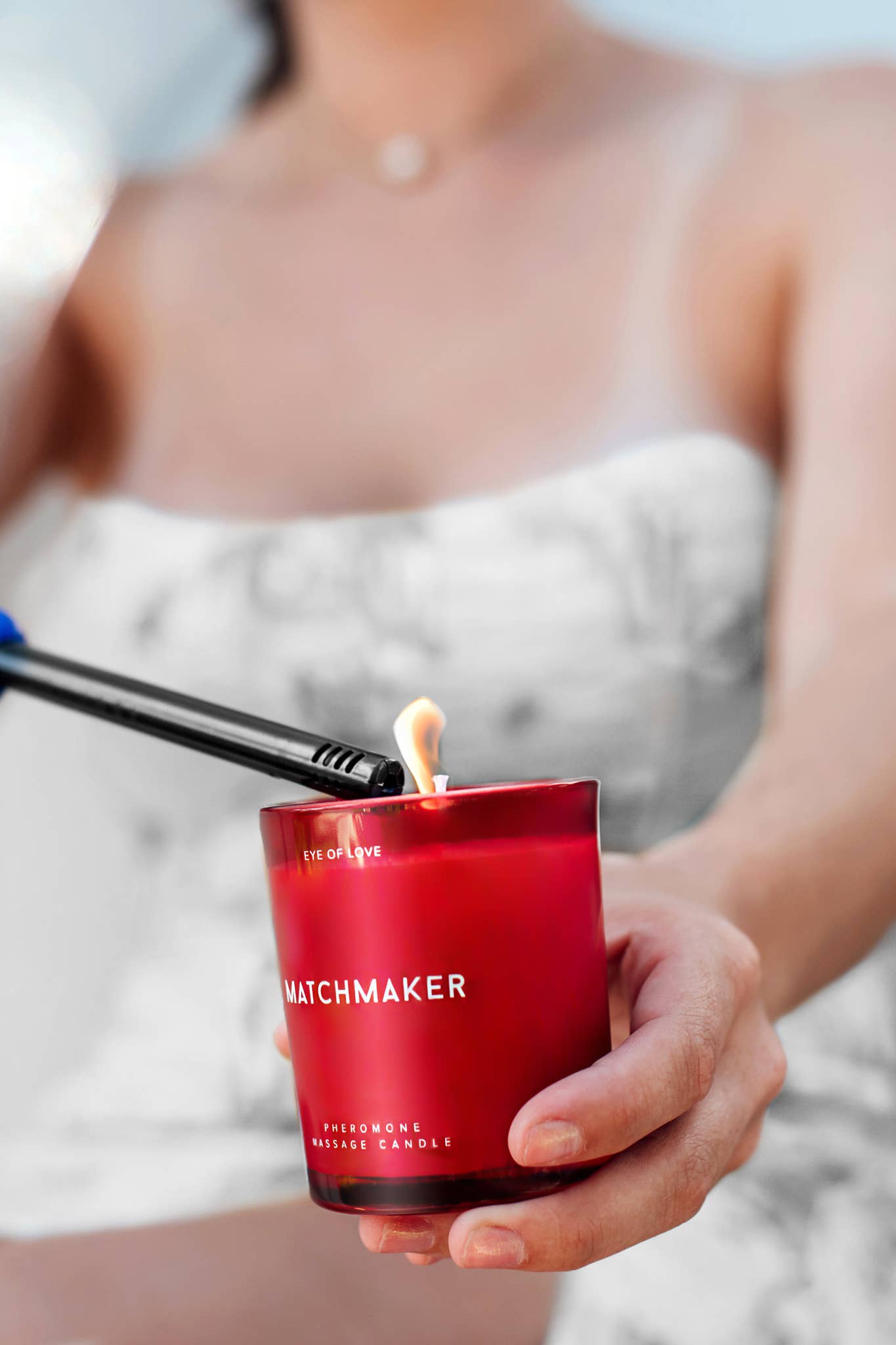 Matchmaker Red Diamond Pheromone Massage Candle