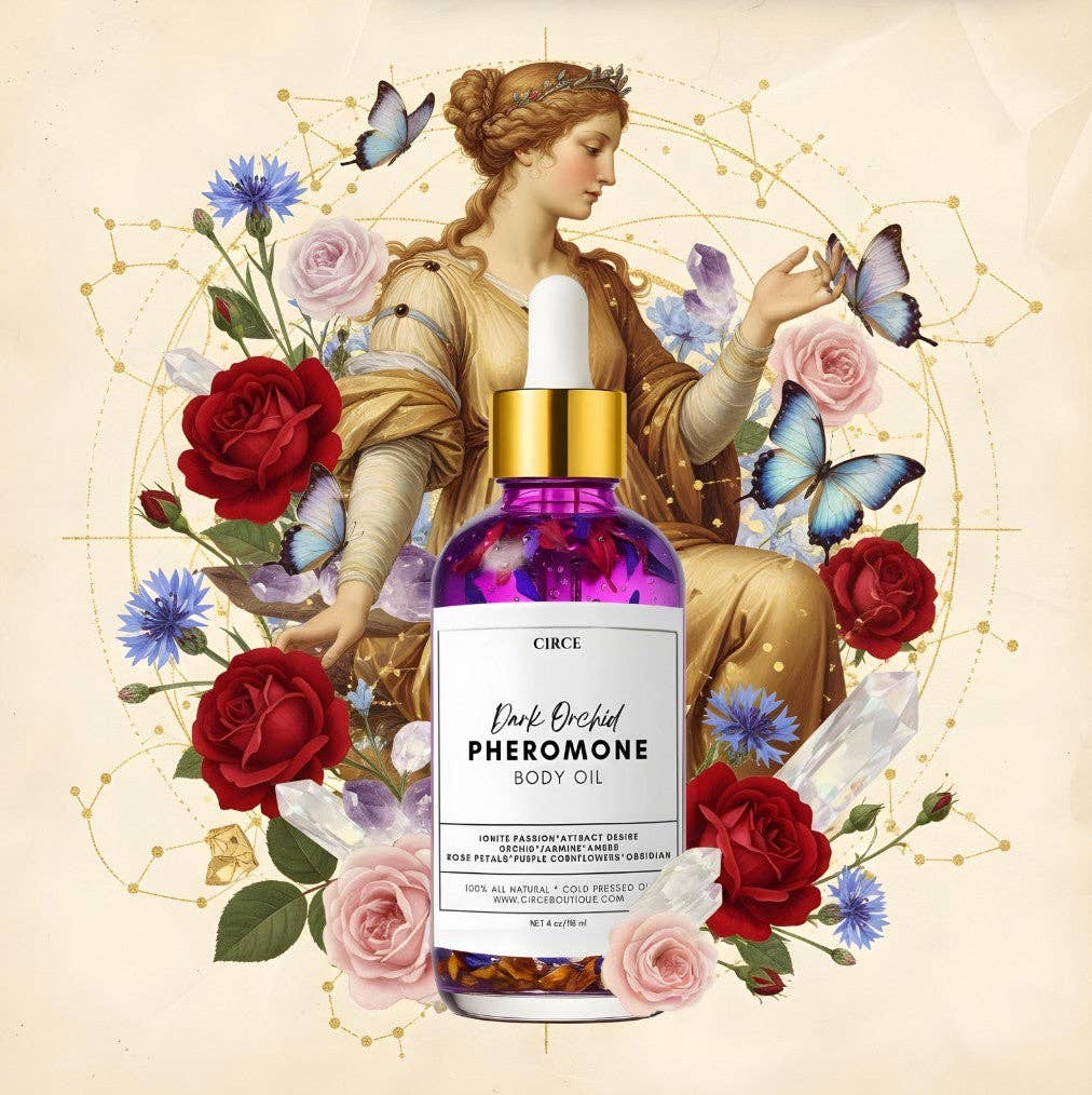Dark Orchid Pheromone Body Oil 4oz