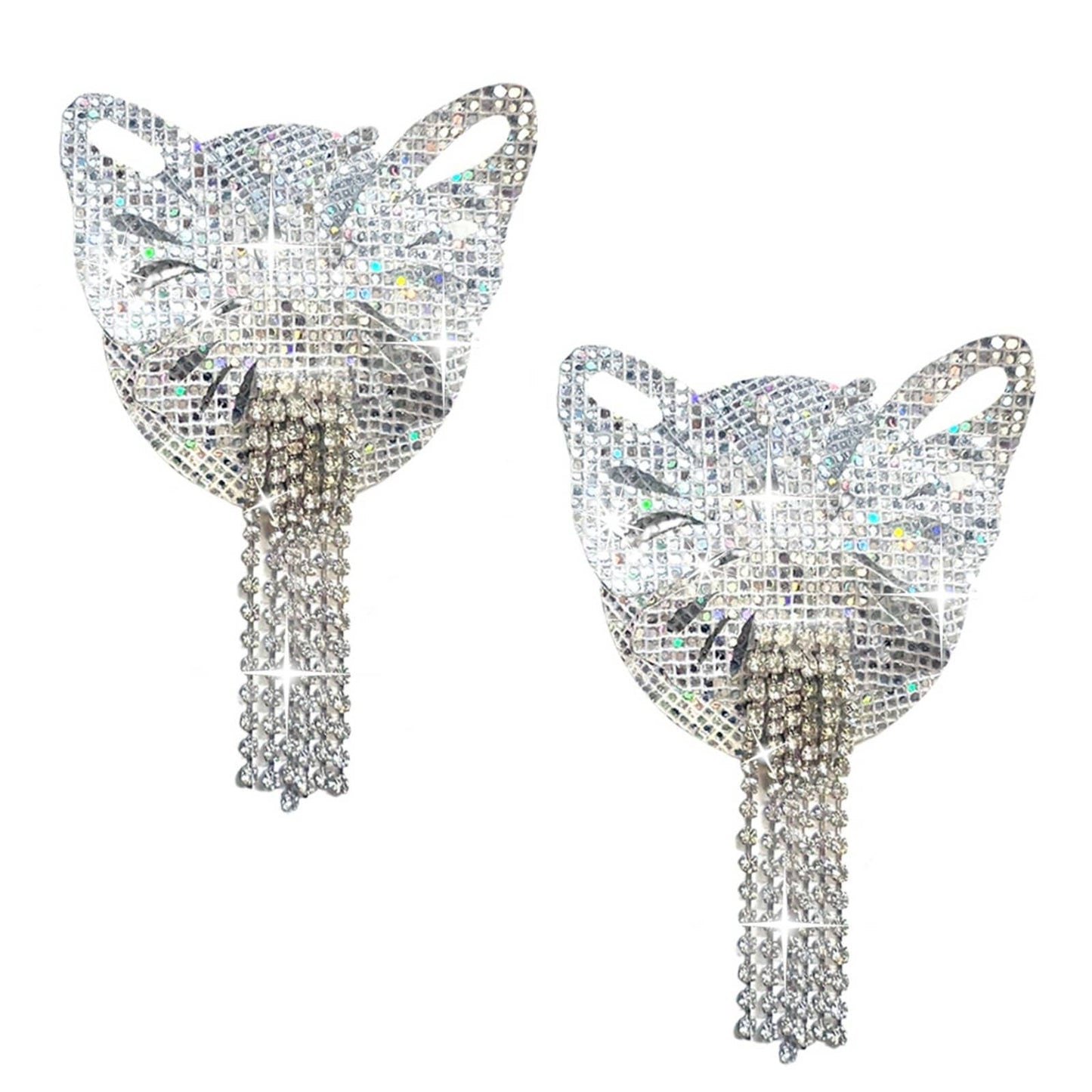 Butterfly Holographic Reusable Silicone Nipple Cover Pasties: Holographic / O/S