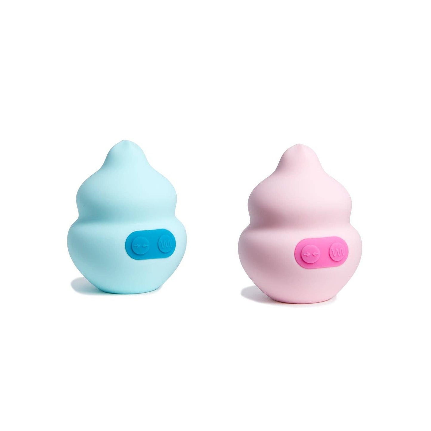 Squish Silicone Sex Toy, USB Rechargeable & Waterproof: Aqua/Teal
