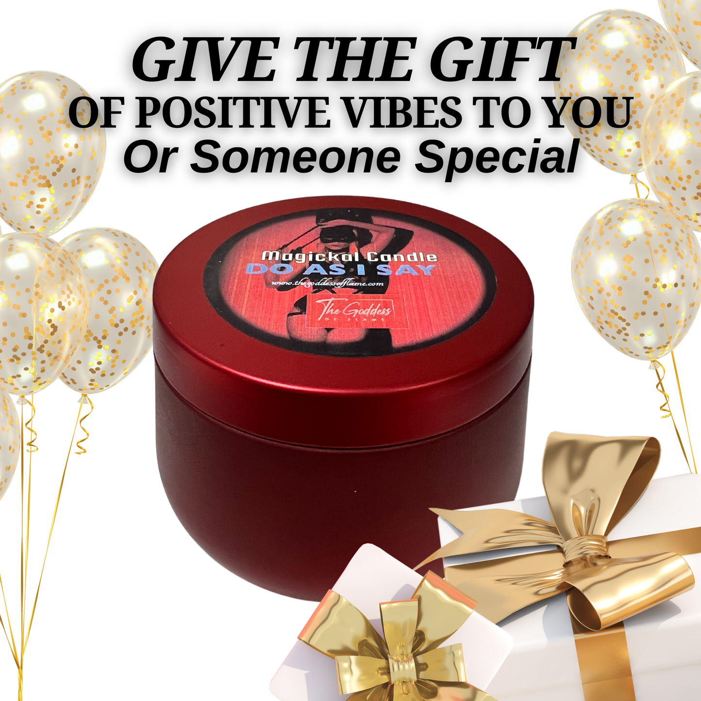 Do As I Say Love Spell Magic Candle: Red / Small 4oz