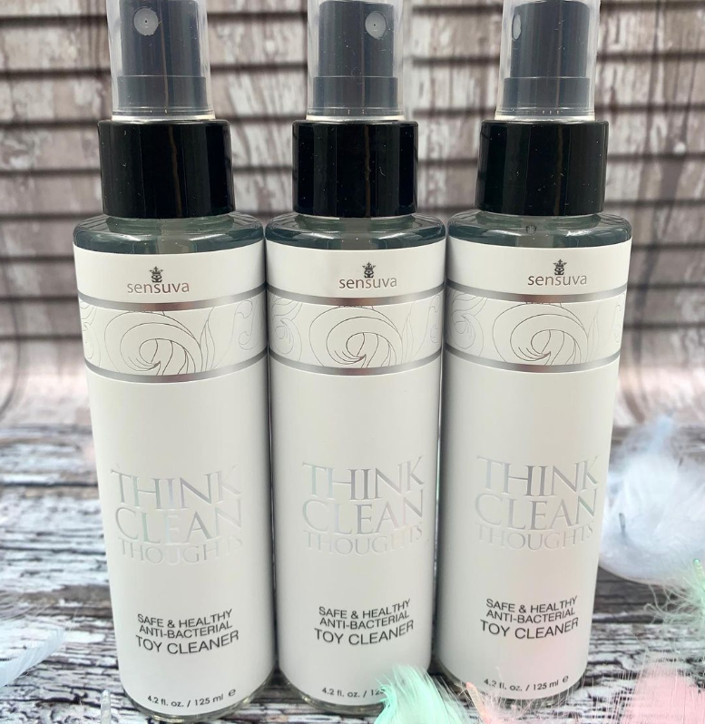 Think Clean Thoughts Anti Bacterial Toy Cleaner 4.2 fl.oz.