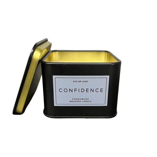 Confidence Pheromone Massage Candle + Free Pheromone Parfum