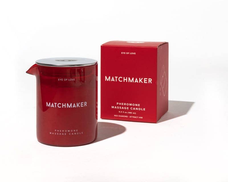 Matchmaker Red Diamond Pheromone Massage Candle