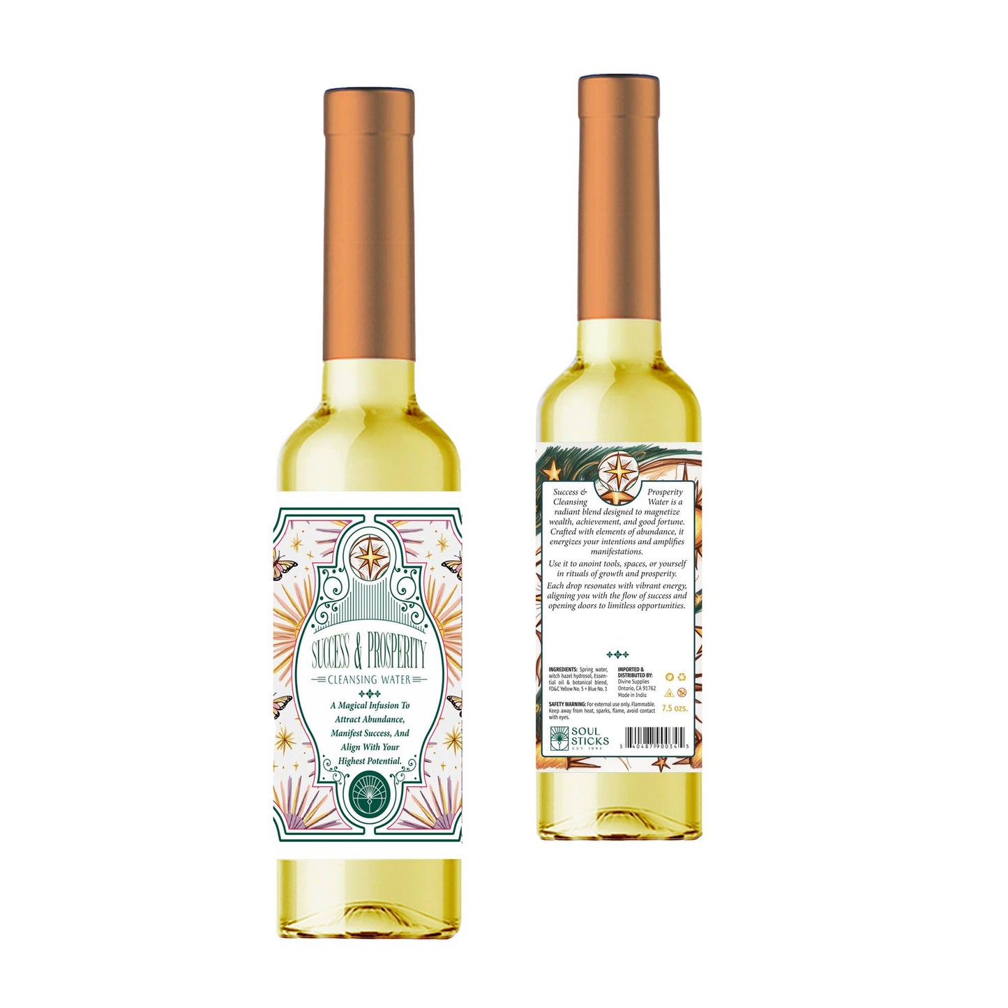 Success and Prosperity Spiritual Cleansing Water (7.5 oz.)