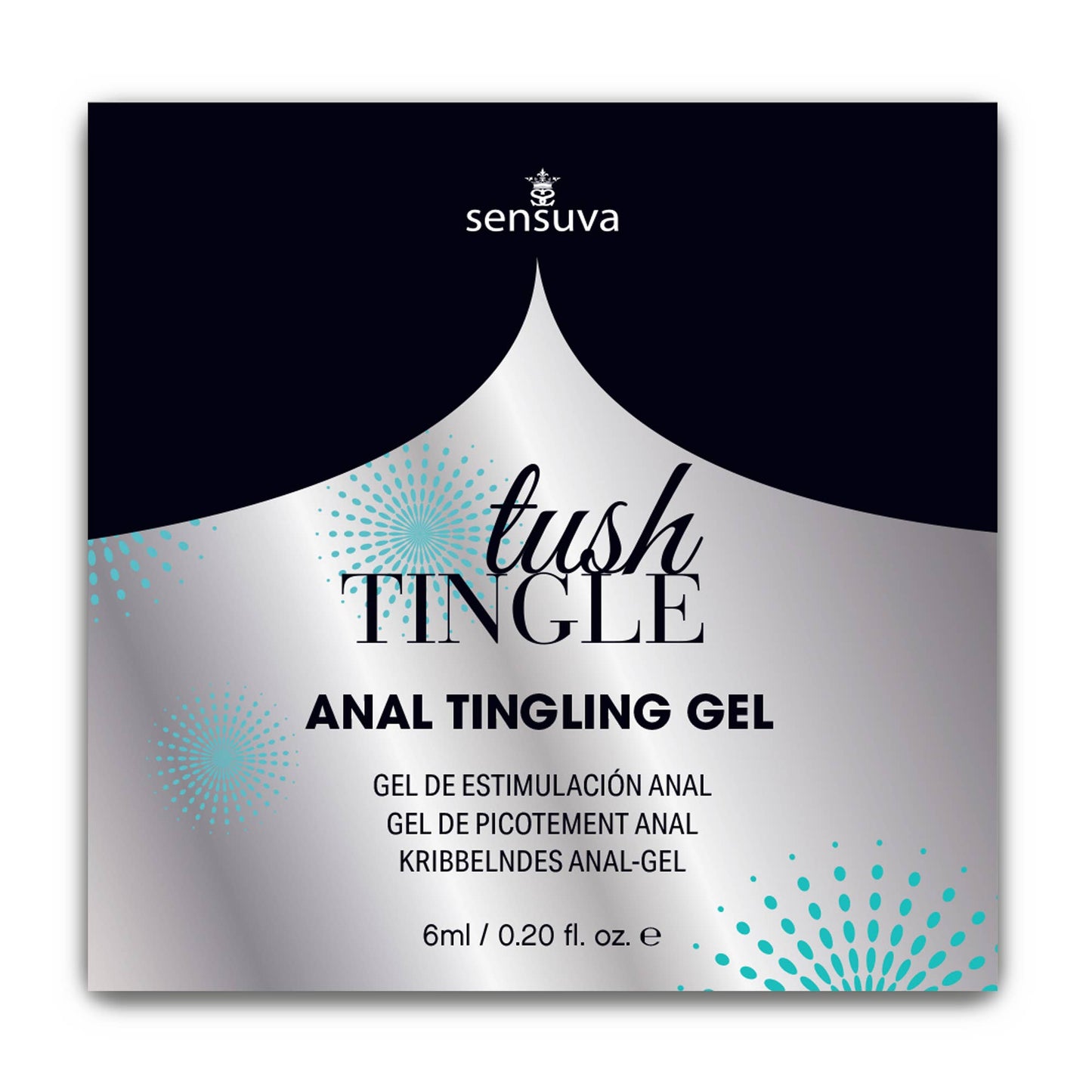 Tush Tingle Anal Stimulation Gel 6 ml. Single-Use Packet