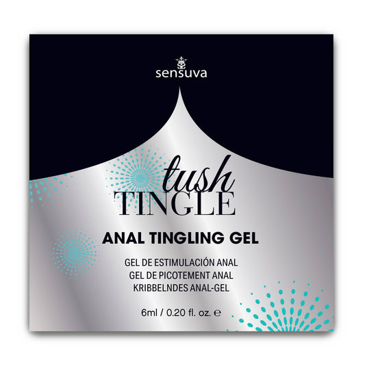 Tush Tingle Anal Stimulation Gel 6 ml. Single-Use Packet