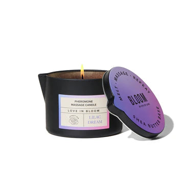 Eye Of Love Pheromone Massage Candle/Lilac Dream