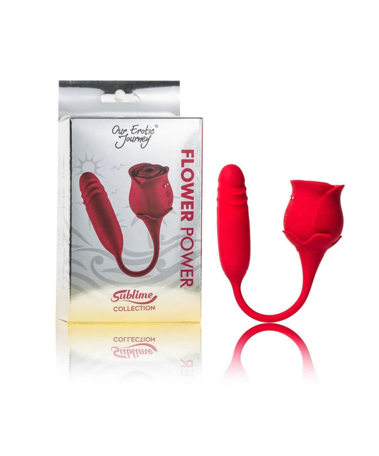 OEJ Flower Power Rose suction with thrusting bulb