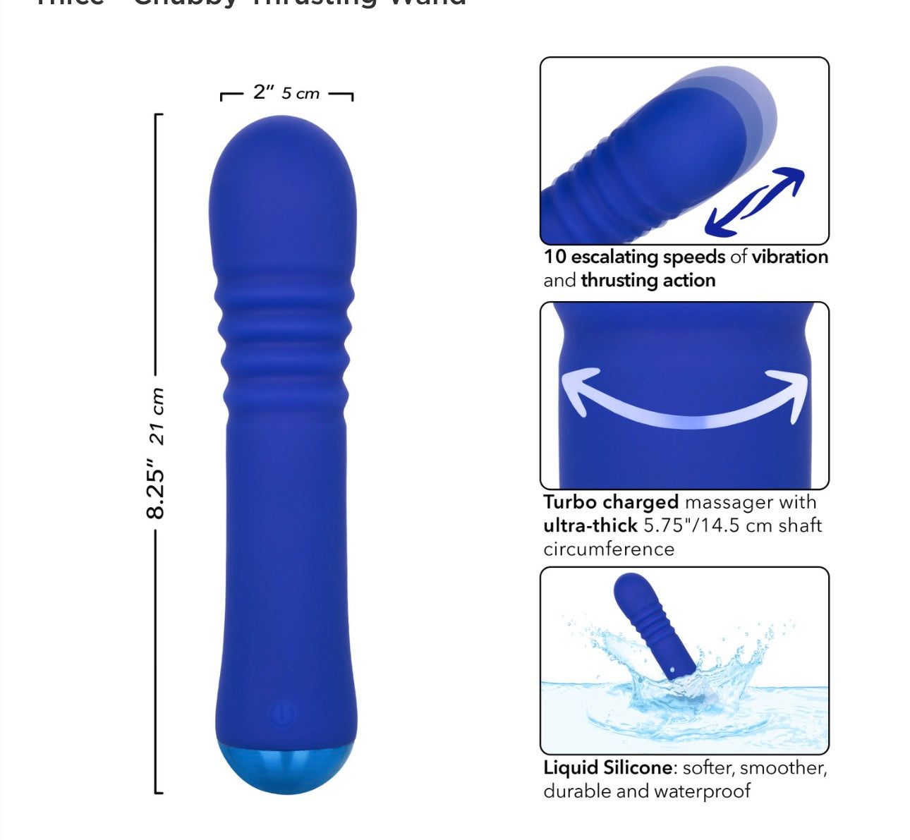 Thicc™ Chubby Thrusting Wand