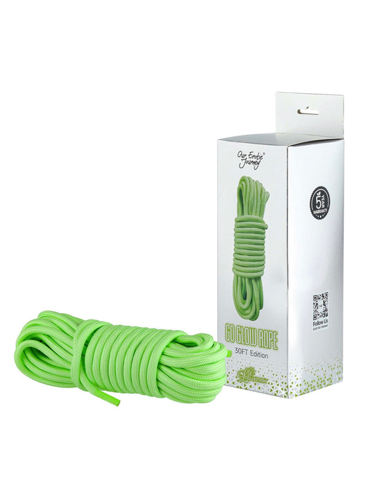 OEJ Go Glow Bondage Rope-6mm Thickness, 30 feet length