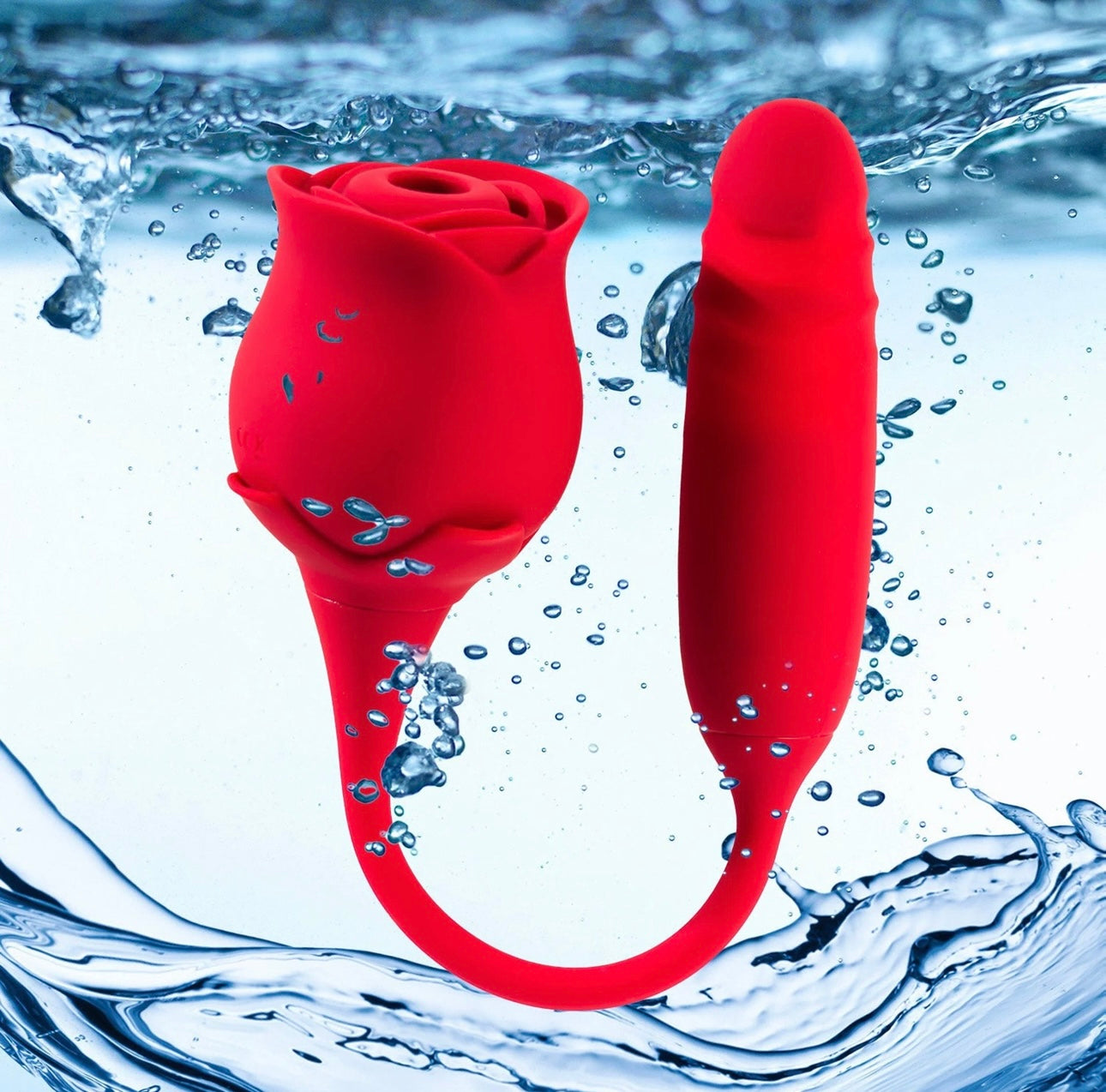 OEJ Flower Power Rose suction with thrusting bulb