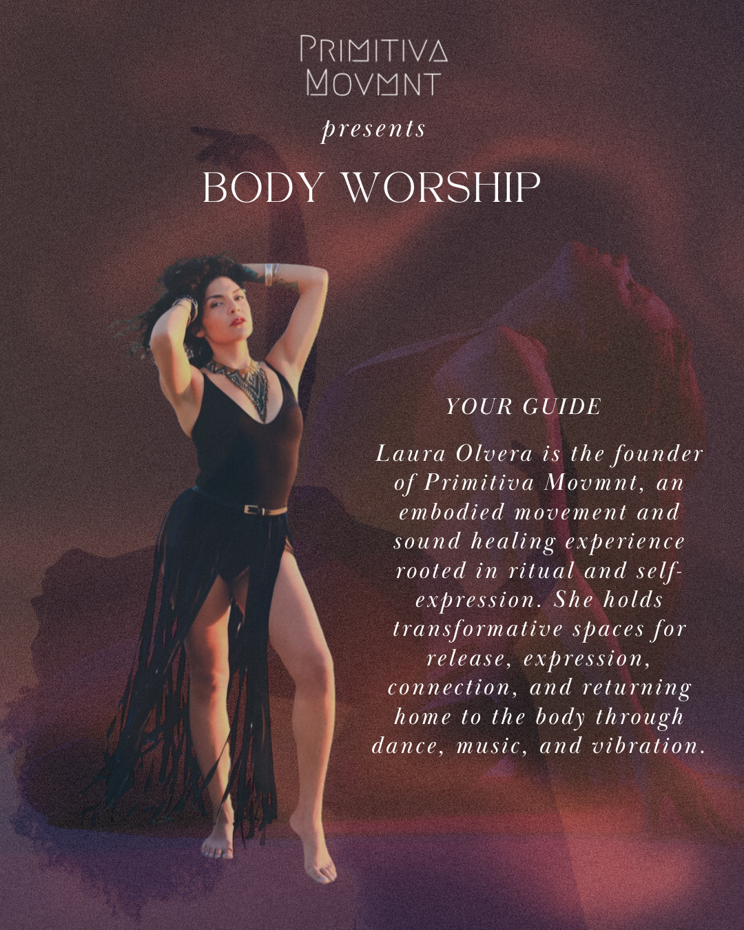 Body Worship: A blindfolded sensual dance experience