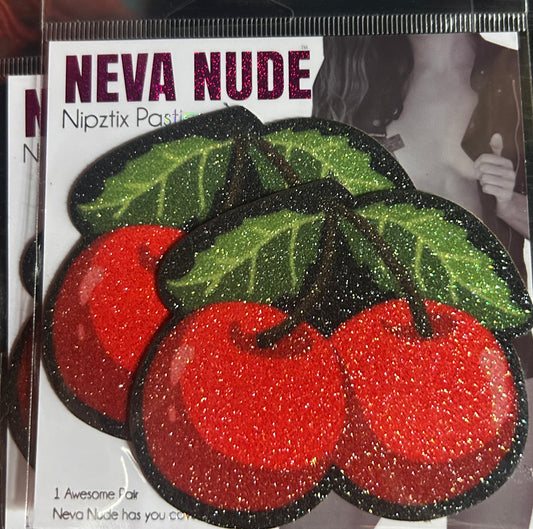 Neva Nude Nipztix Pasties - Cherry