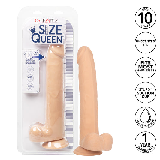 Size Queen® 10"/25.5 cm - Ivory